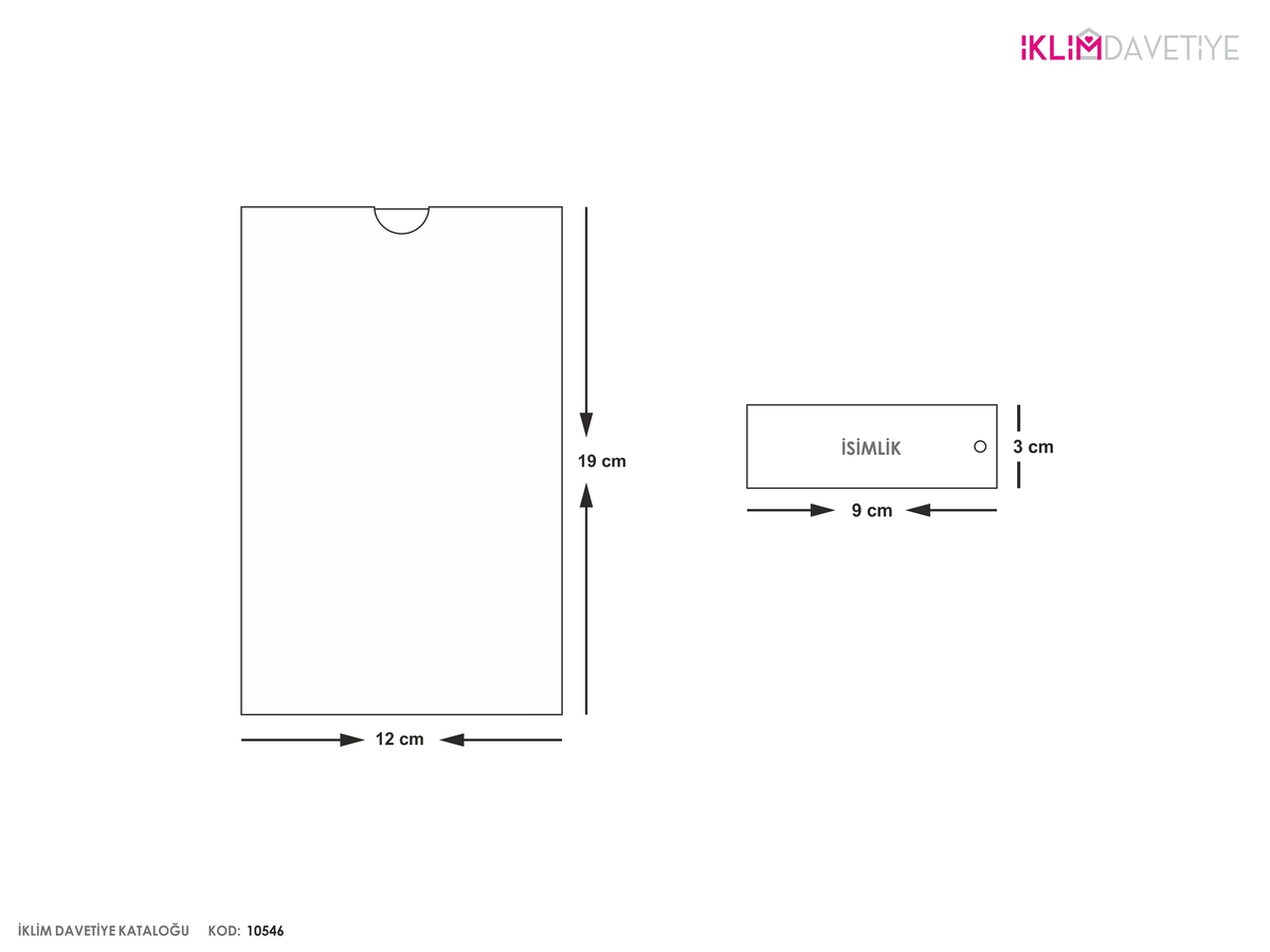 İklim Davetiye     10546 - 6