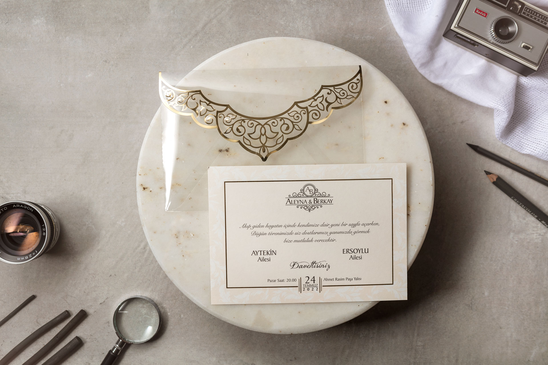 Wedding Davetiye     8385 - 4