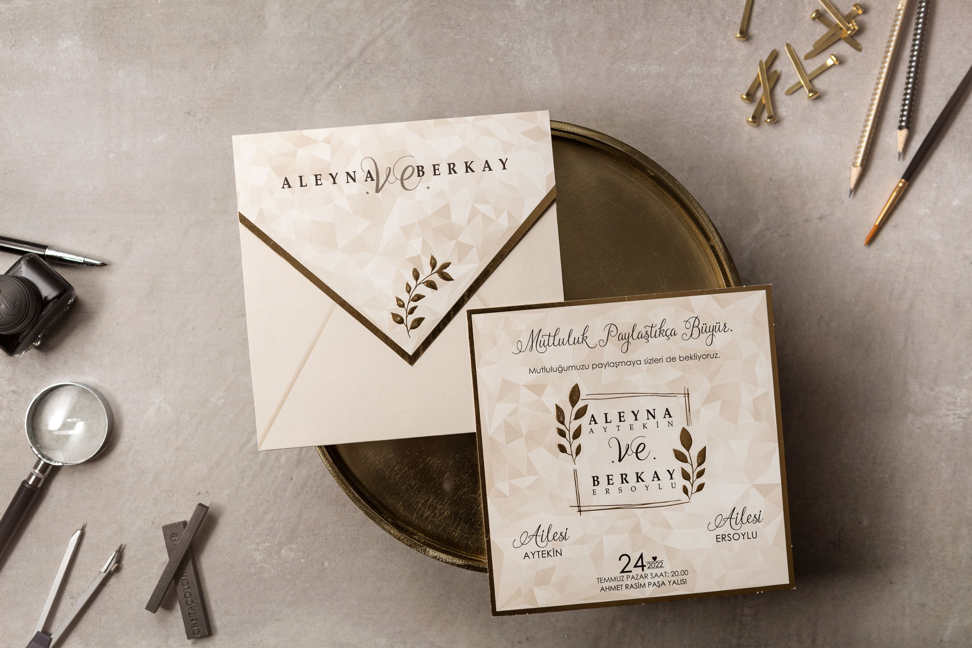 Wedding Davetiye     8391 - 3