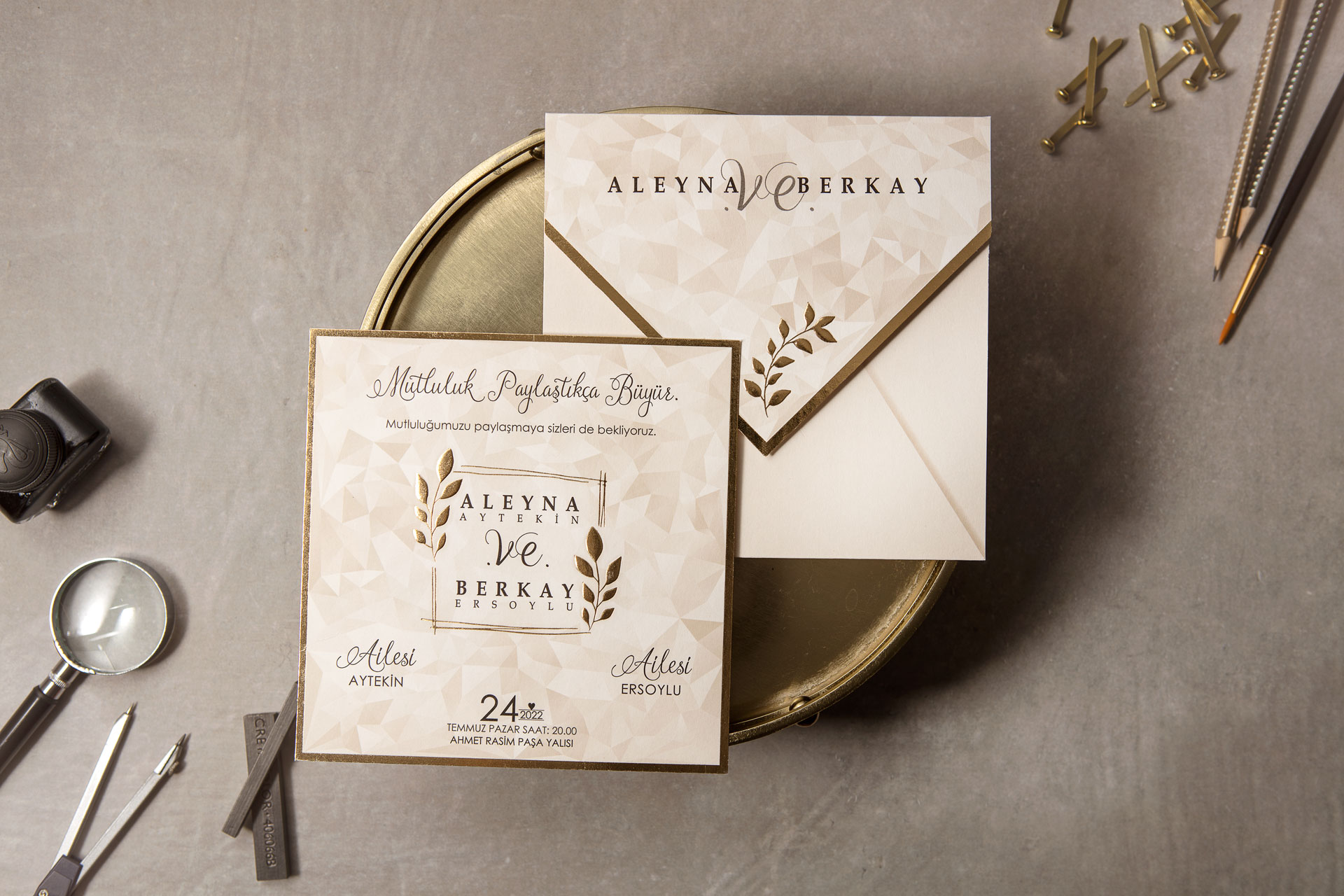 Wedding Davetiye     8391 - 4