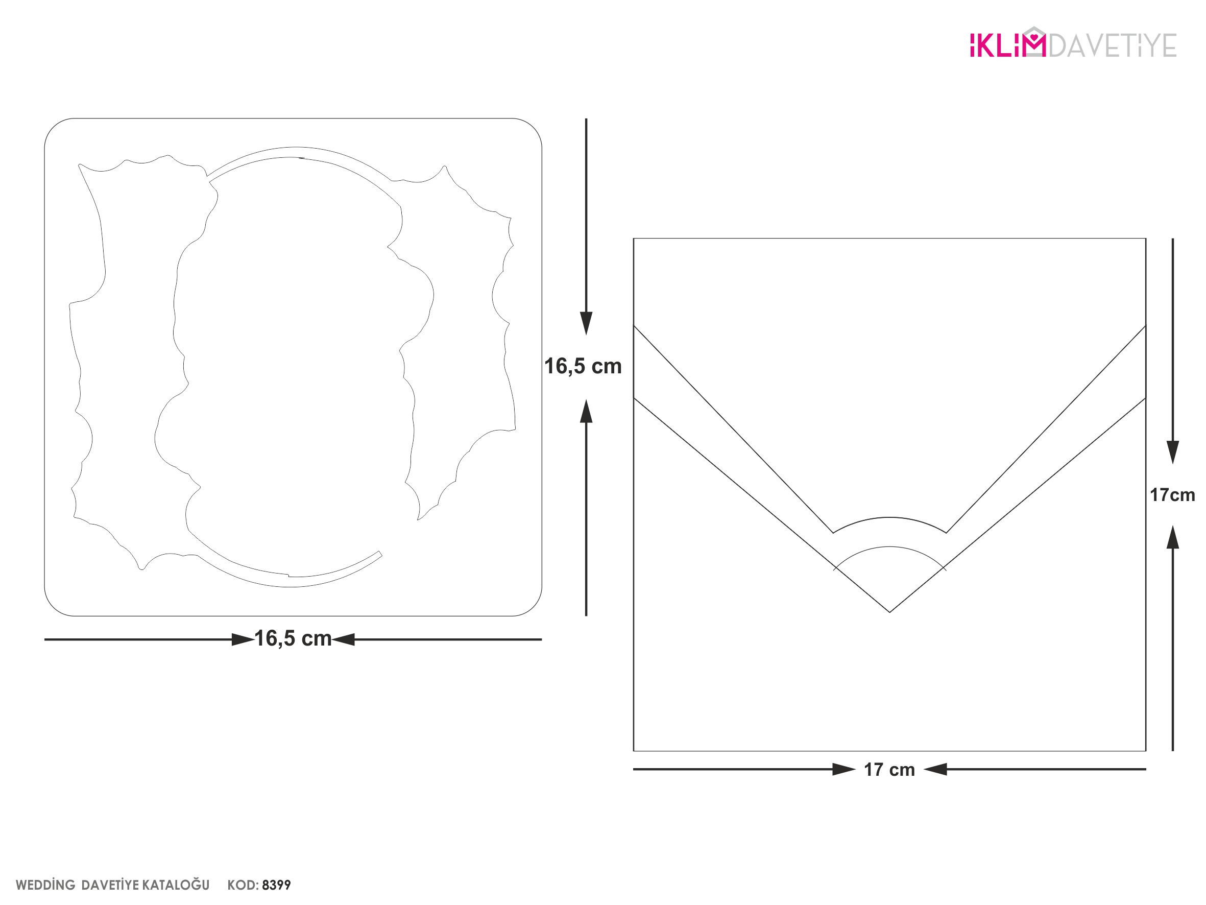 Wedding Davetiye     8399 - 5