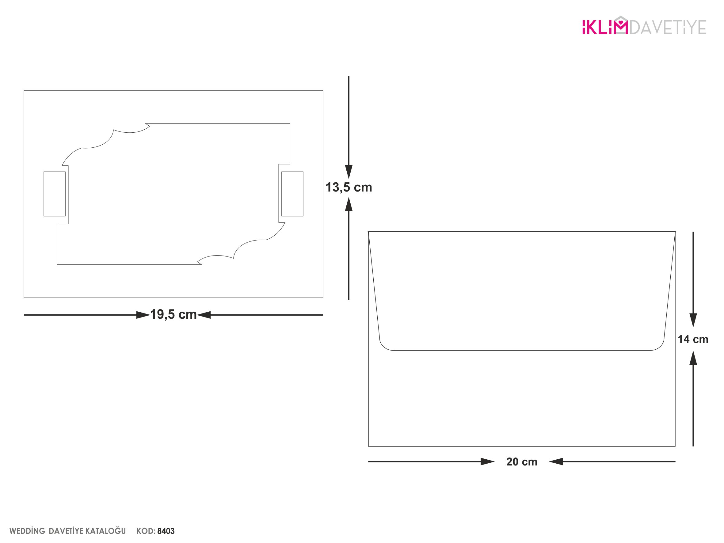 Wedding Davetiye     8403 - 6