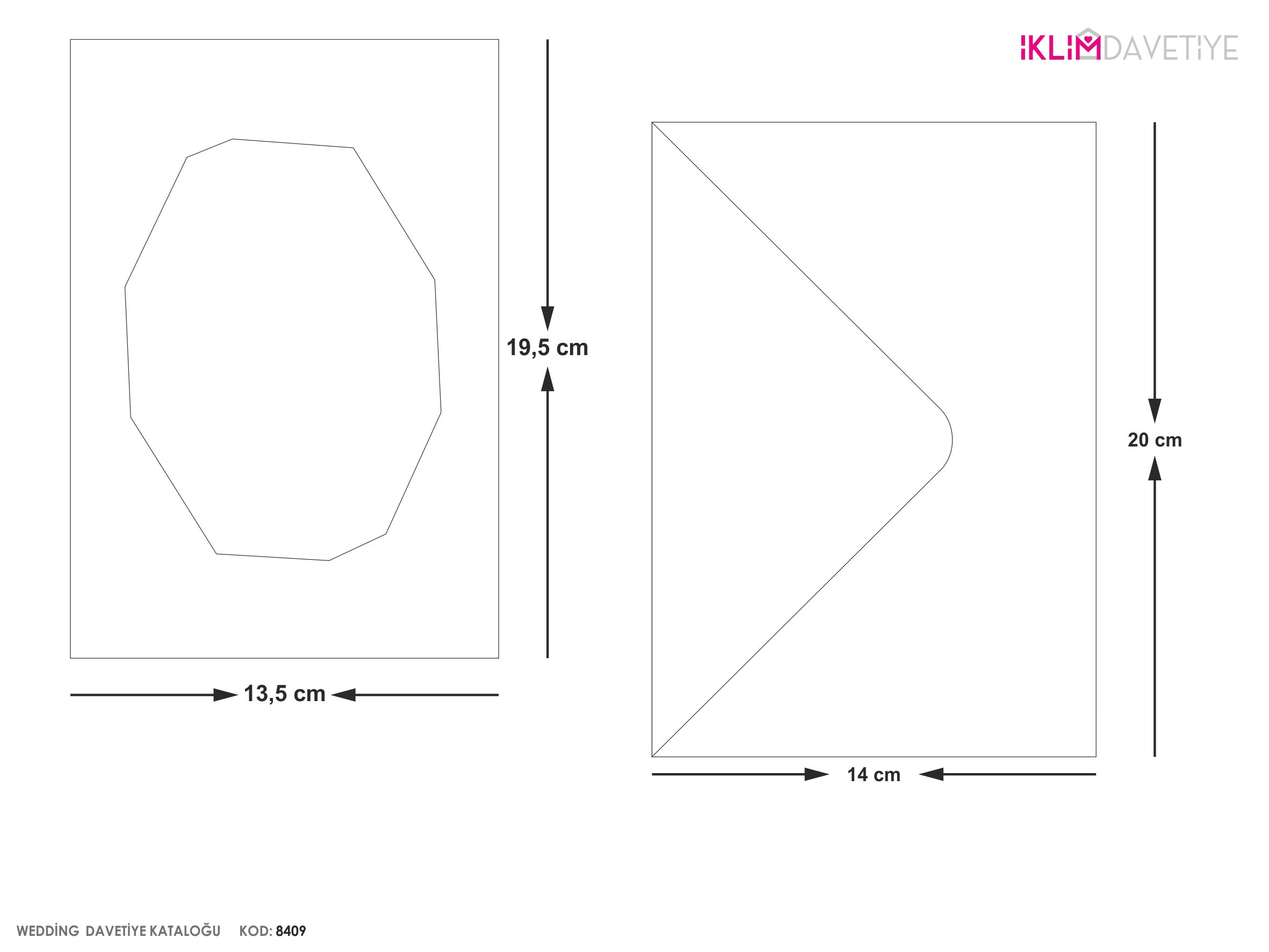 Wedding Davetiye     8409 - 5