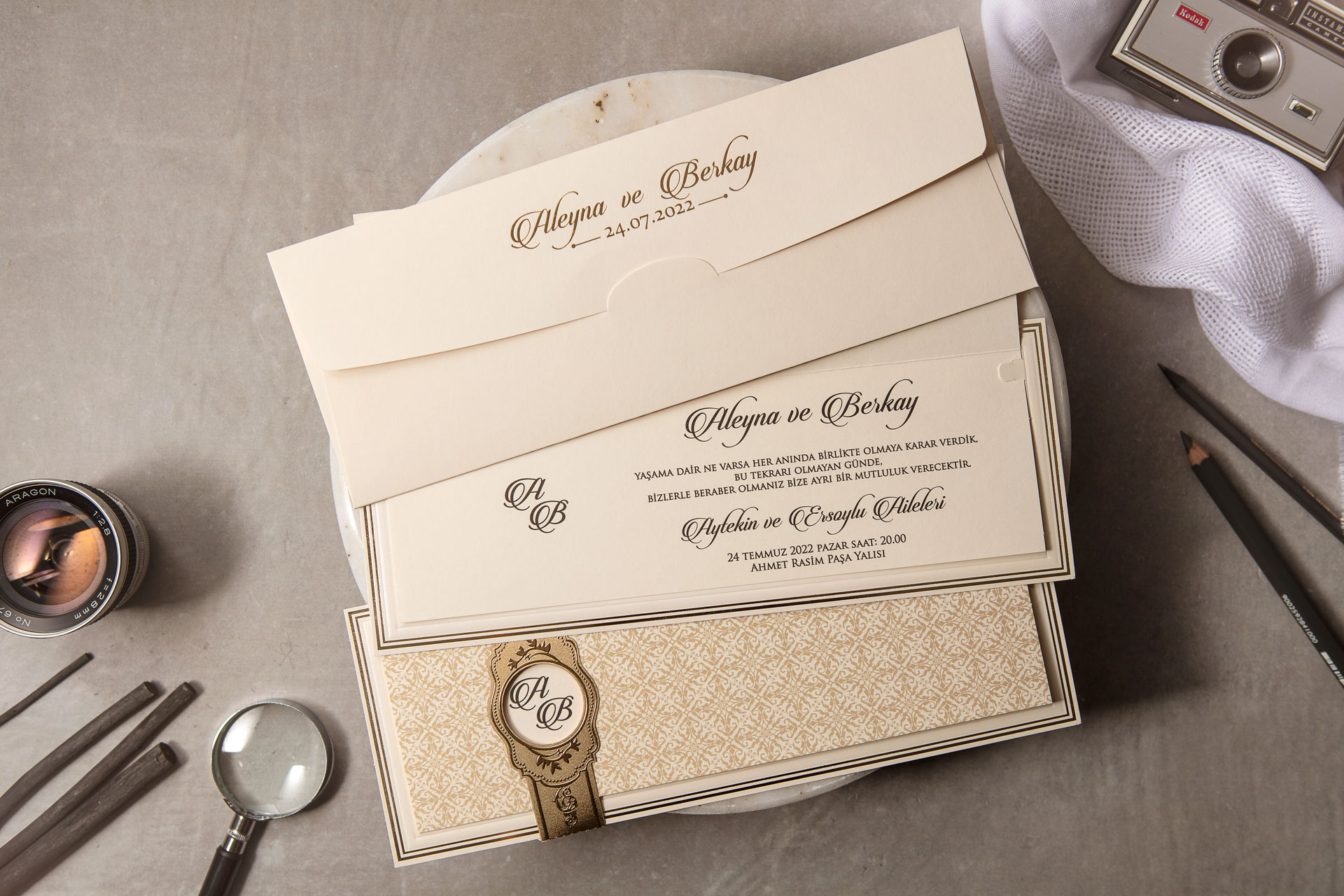 Wedding Davetiye     8433 - 3